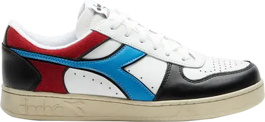 Кроссовки Magic Basket Low Icona White Malibu Blue, белый