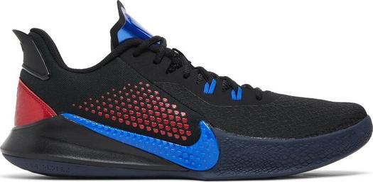 Кроссовки Nike Mamba Fury 'Black Racer Blue', черный
