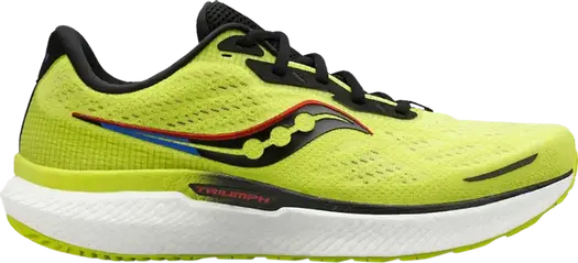 Кроссовки Saucony Triumph 19 Acid Blue Raz, желтый