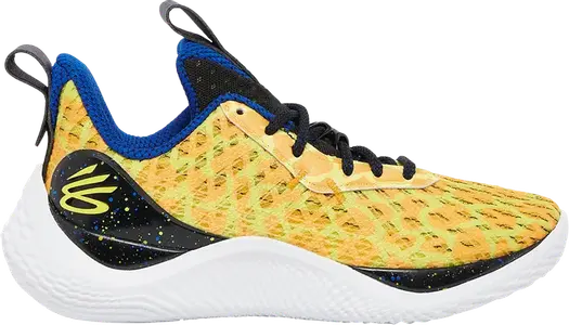 Кроссовки Curry Flow 10 GS Double Bang, желтый