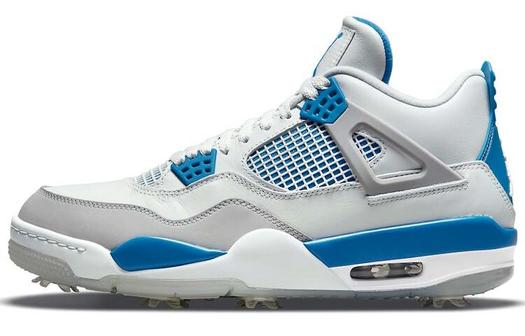 Кроссовки Jordan Air Jordan 4 Vintage Basketball Unisex, белый/серый/синий