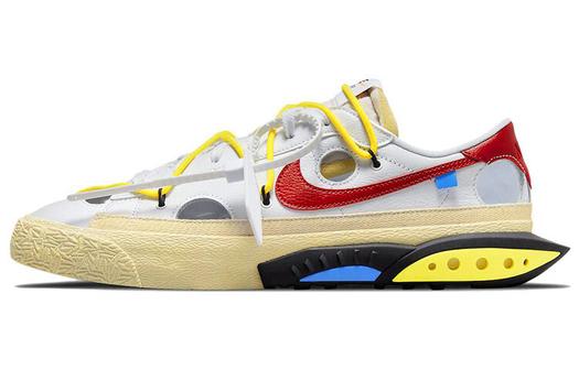 Кроссовки Nike Blazer Low Off, белый/красный