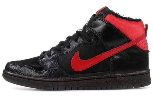 Кроссовки Nike Sb Dunk High Krampus, черный/красный