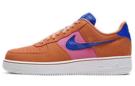 Кроссовки Nike Air Force 1 Low Orange Trance Lotus Pink Pacific Blue