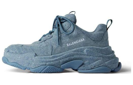 Кроссовки Balenciaga Triple S Lifestyle, синие