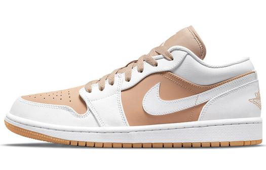 Кроссовки Jordan 1 Low Gum White