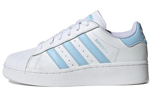 Мужские кроссовки для скейтбординга Adidas Originals Superstar, белый и синий