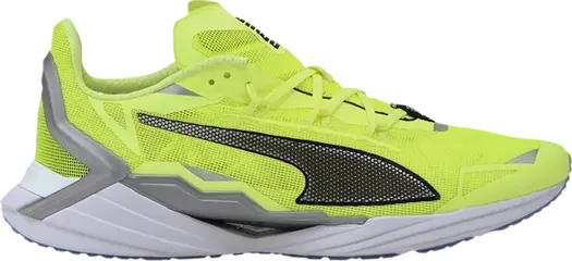 Кроссовки Puma First Mile x UltraRide Xtreme Fizzy Yellow Silver, желтый