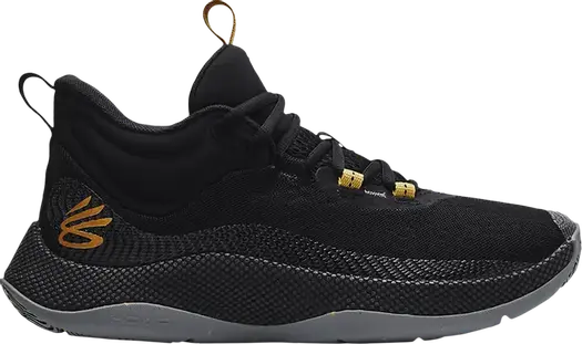 Кроссовки Under Armour Curry HOVR Splash Black Pitch Grey, черный
