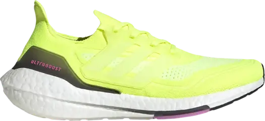 Кроссовки Adidas UltraBoost 21, желтый/черный