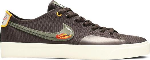 Кроссовки Nike Daan Van Der Linden x Blazer Court SB 'Baroque Brown', коричневый