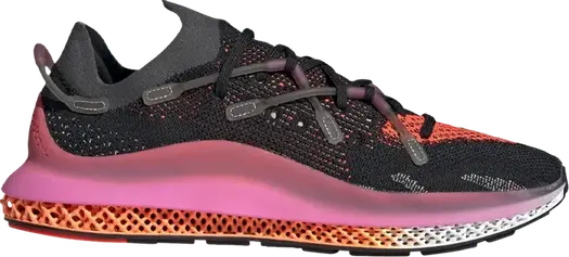 Кроссовки Adidas 4D Fusio 'Black Pink', черный