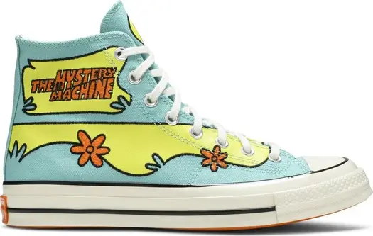 Кроссовки Converse Scooby-Doo x Chuck 70 High The Mystery Machine, синий