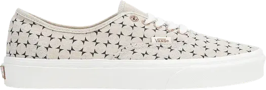Кроссовки Vans Authentic Eco Theory - Checkerboard Navy, коричневый