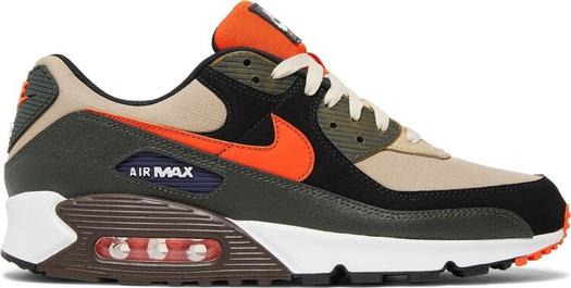 Кроссовки Nike Air Max 90 'Tweed Dark Army', коричневый