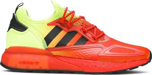 Кроссовки Adidas ZX 2K Boost 'Solar Yellow Red', красный