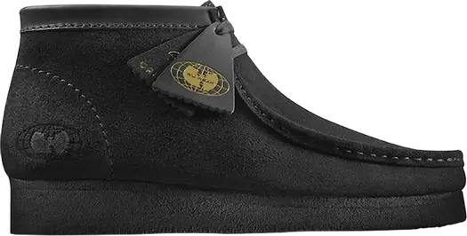 Кроссовки Clarks Wu Wear x Wallabee Black, черные