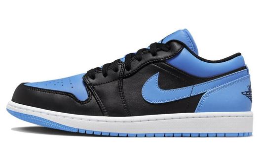 Кроссовки Jordan 1 Low Black University Blue