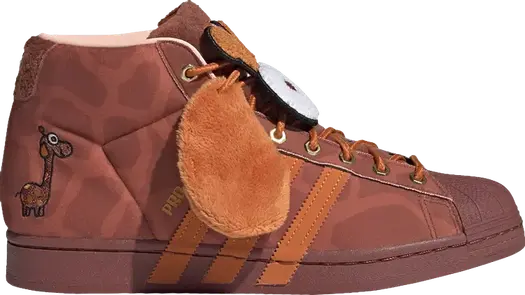 Кроссовки Adidas Melting Sadness x Pro Model, оранжевый