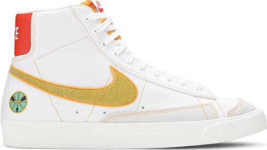 Кроссовки Nike Blazer Mid '77 Vintage 'Roswell Rayguns', белый