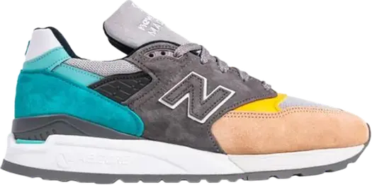 Кроссовки New Balance 998 Made In USA 'Sand Teal', серый