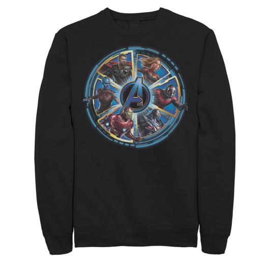 Мужской свитшот с логотипом Avengers Endgame Circle of Heroes Licensed Character