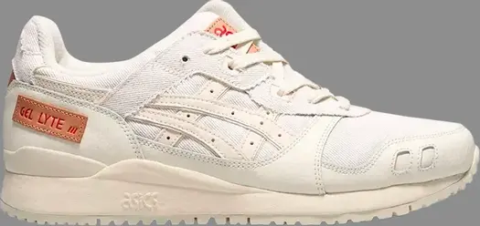 Кроссовки gel lyte 3 og 'okayama denim pack - cream' Asics, пломбир