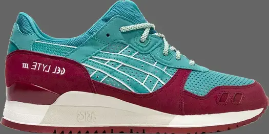 Кроссовки gel lyte 3 'block pack' Asics, зеленый
