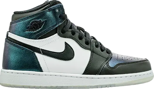 Кроссовки Air Jordan 1 Retro High OG BG All Star - Chameleon, черный