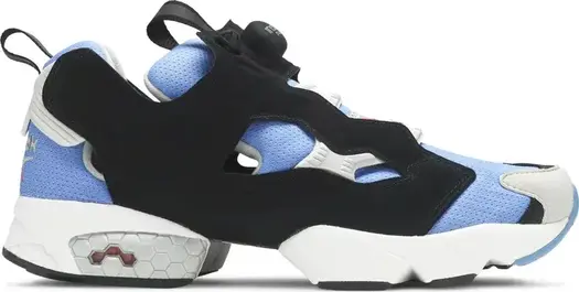 Кроссовки instapump fury og retro 'echo blue' 2019 Reebok, синий
