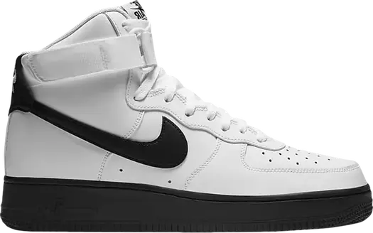 Кроссовки Nike Air Force 1 High '07 'White Black', белый