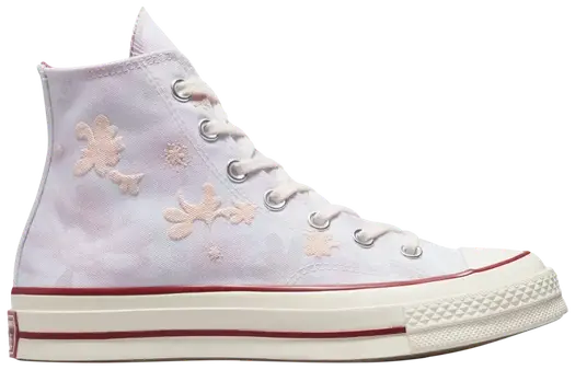 Кроссовки Converse Chuck 70 High Embroidered Desert Floral, розовый