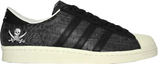 Кроссовки Adidas Neighborhood x Superstar 80s 'NBHD', черный
