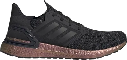 Кроссовки Adidas UltraBoost 20 'Black Signal Pink', черный