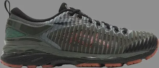 Лимитированные кроссовки kiko kostadinov x gel delva 1 'forest green' Asics, зеленый