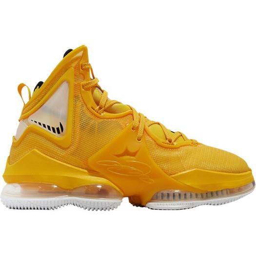 Кроссовки Nike LeBron 19 EP, желтый/белый/черный