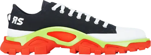 Кроссовки Adidas Raf Simons x Detroit Runner 'Black Silver Slime', черный