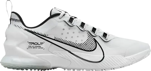 Кроссовки Nike Force Zoom Trout LTD TF 'White Black', белый