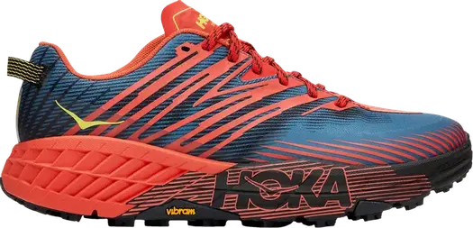 Кроссовки Speedgoat 4 Fiesta Provincial Blue, синий