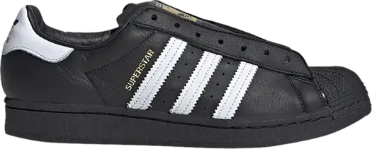 Кроссовки Adidas Superstar Laceless 'Core Black', черный