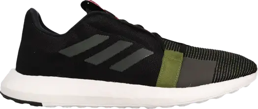 Кроссовки Adidas SenseBoost Go 'Tech Olive', черный