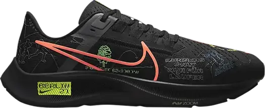 Кроссовки Nike Highsnobiety x Air Zoom Pegasus 38 'Berlin Marathon', черный