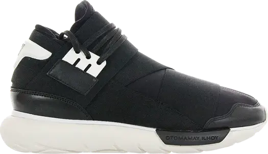 Кроссовки Adidas Y-3 Qasa High 'Black White', черный