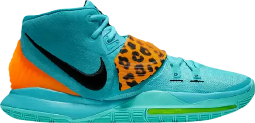 Кроссовки Nike Kyrie 6 EP 'Animal Print - Oracle Aqua', синий