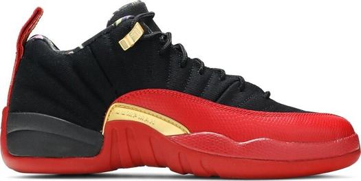 Кроссовки Air Jordan 12 Low SE GS Super Bowl, черный