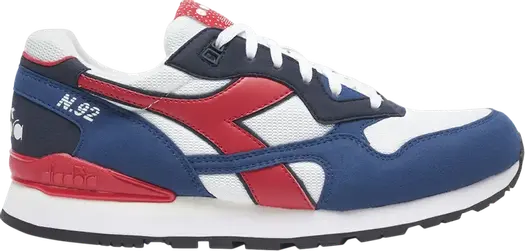 Кроссовки N.92 White Ensign Blue, белый