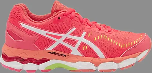 Кроссовки gel kayano 23 kids 'flash coral' Asics, розовый
