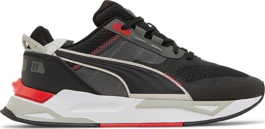 Кроссовки Puma Mirage Sport Tech Black High Risk Red, черный