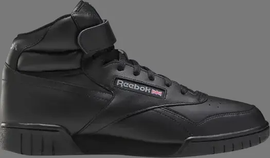Кроссовки ex-o-fit high 'intense black' Reebok, черный