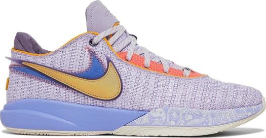Кроссовки Nike LeBron 20 'Purple And Gold', фиолетовый